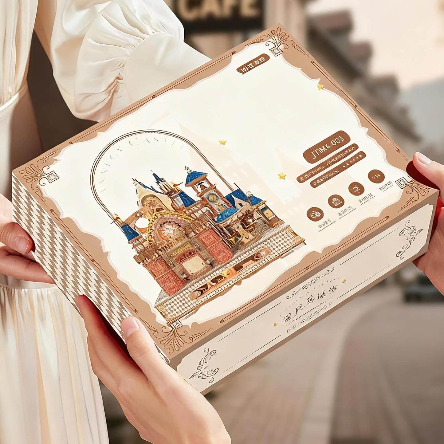 Annecy Castle Wooden Model Kit