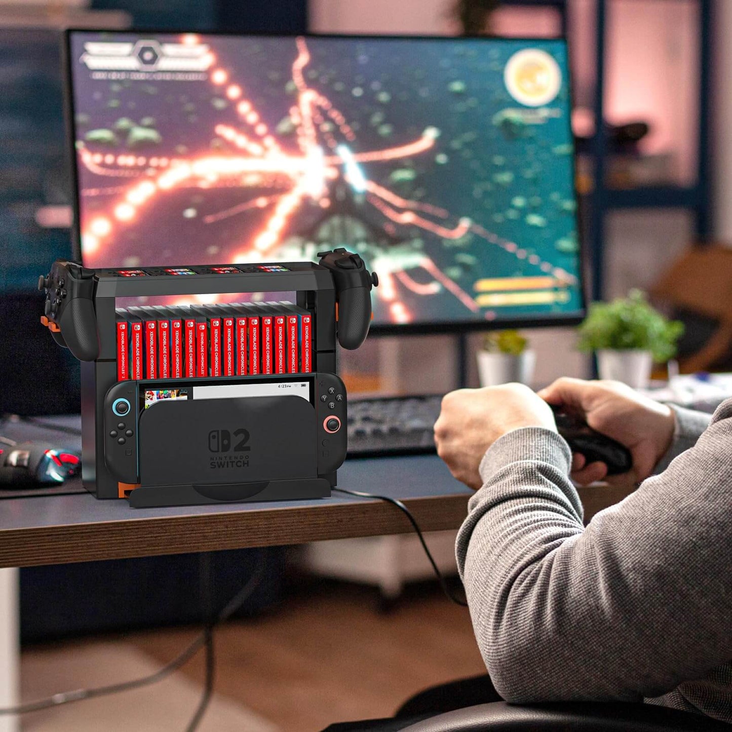 Gaming Storage Stand for Switch 2, OLED & Switch