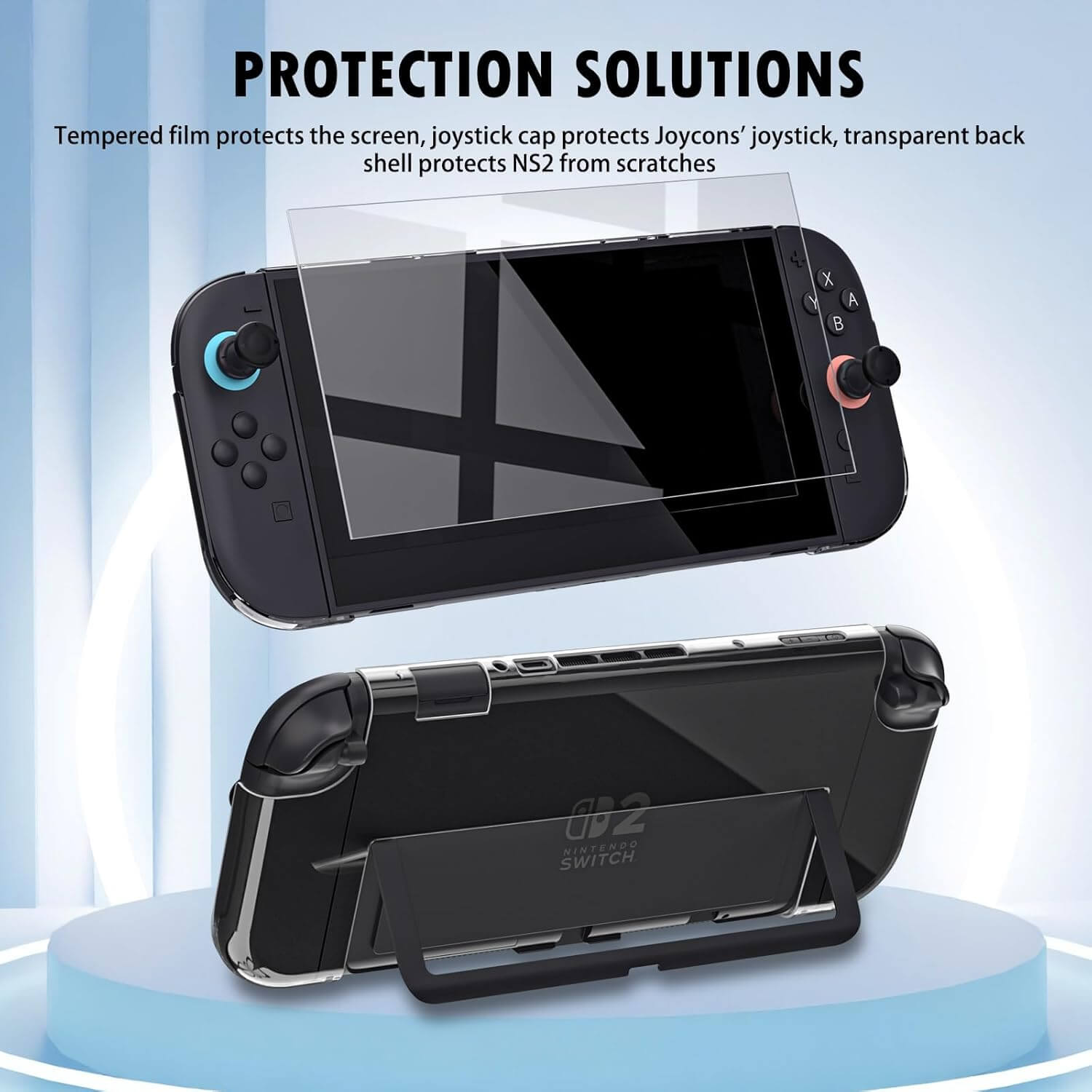 switch 2 clear case