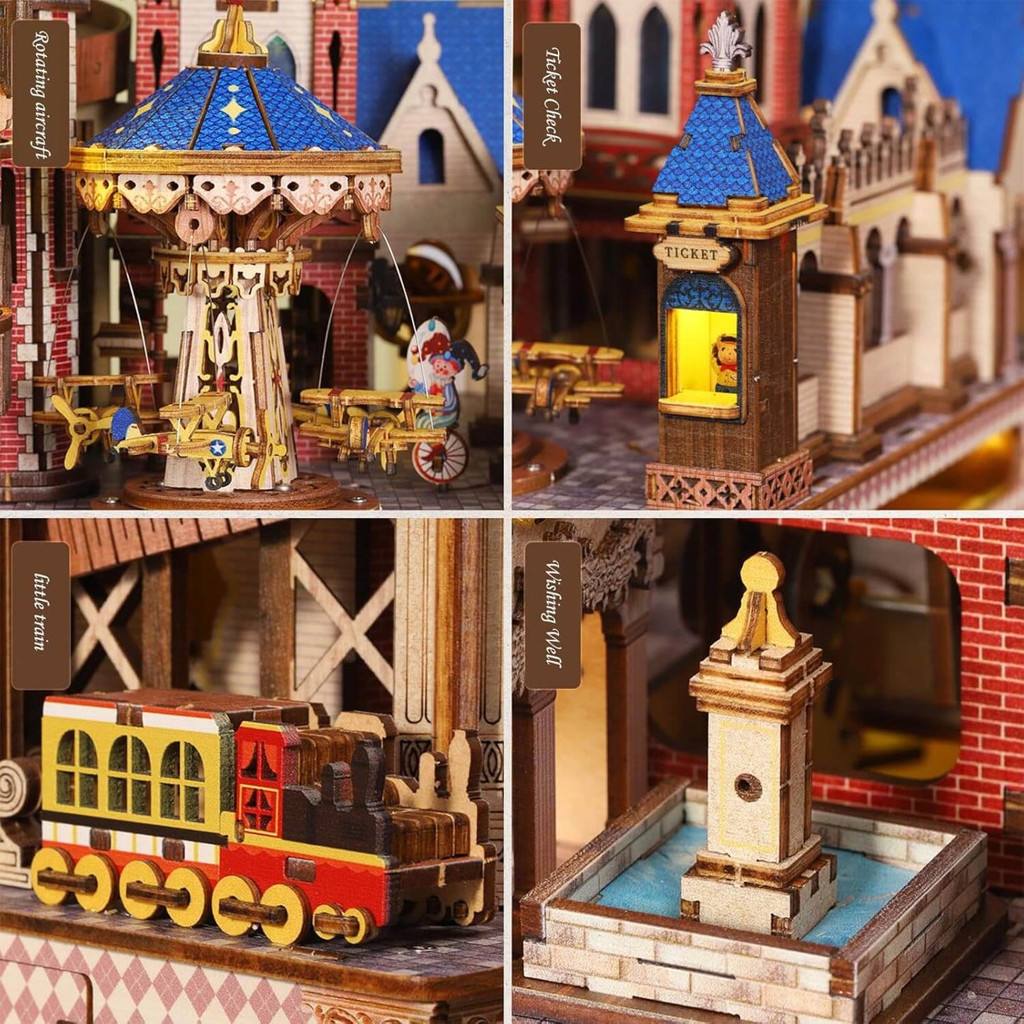 3d castle puzzle