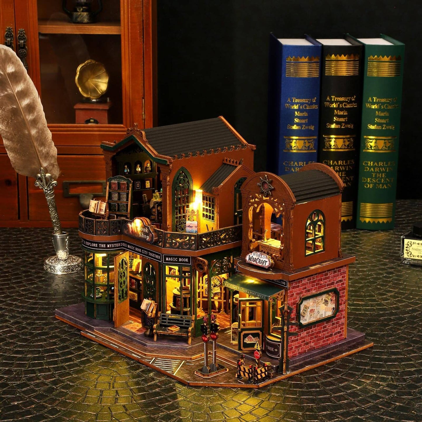 LED Bookshop Book Nook Kit