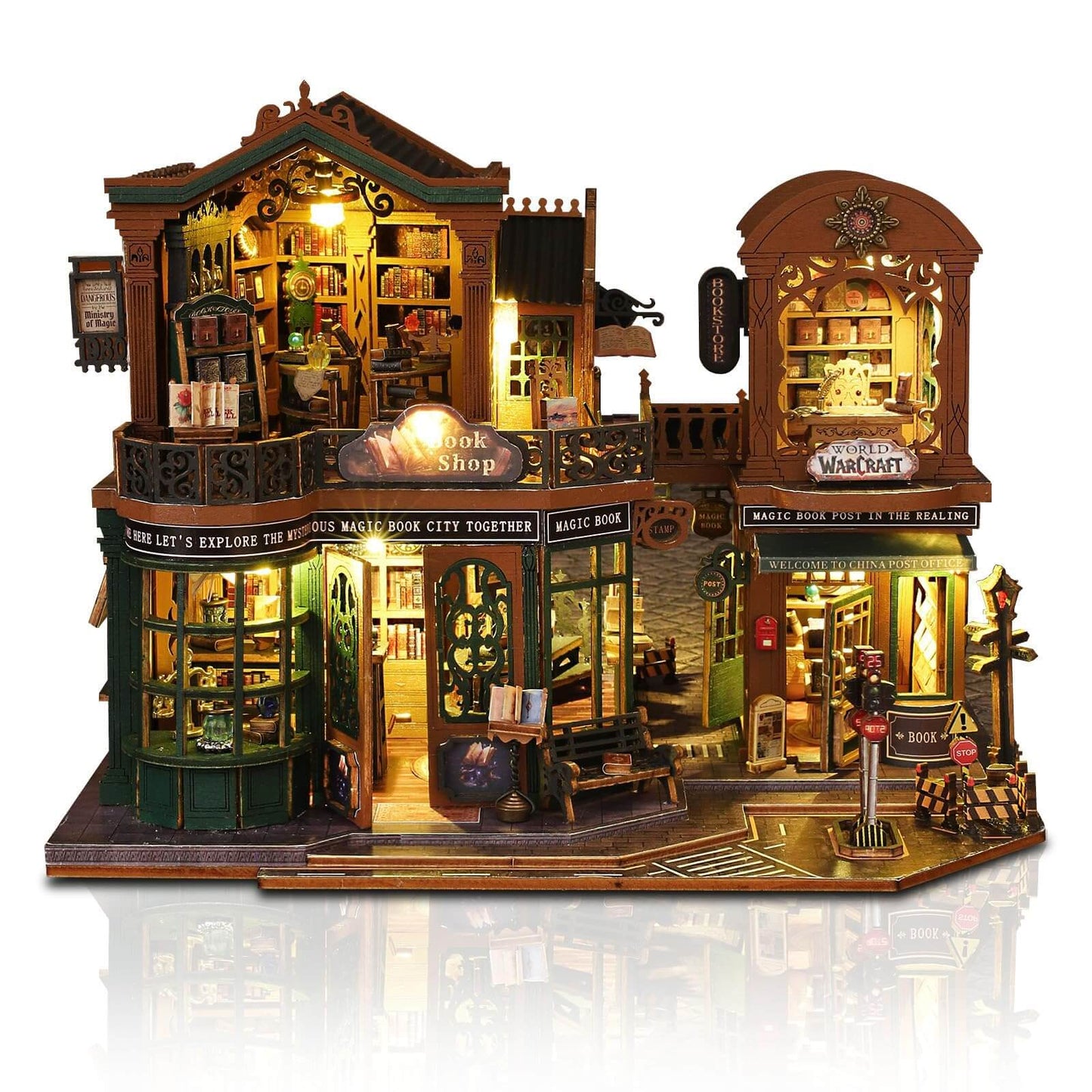 LED Bookshop Book Nook Kit