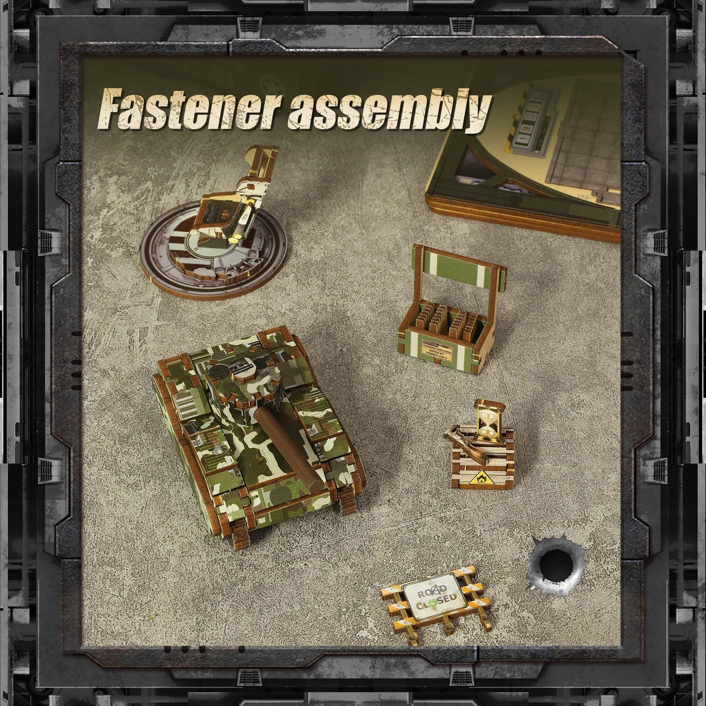 Military Base Book Nook Kit